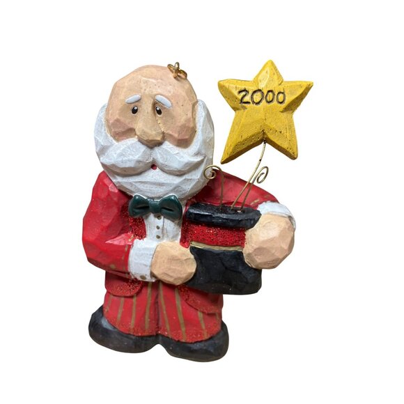 Midwest Cannon Falls Eddie Walker Christmas Santa Ornament 1999 2000 - Picture 8 of 12